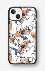iPhone 13 Mini Hard Case – Apricot Sneakers - View 1