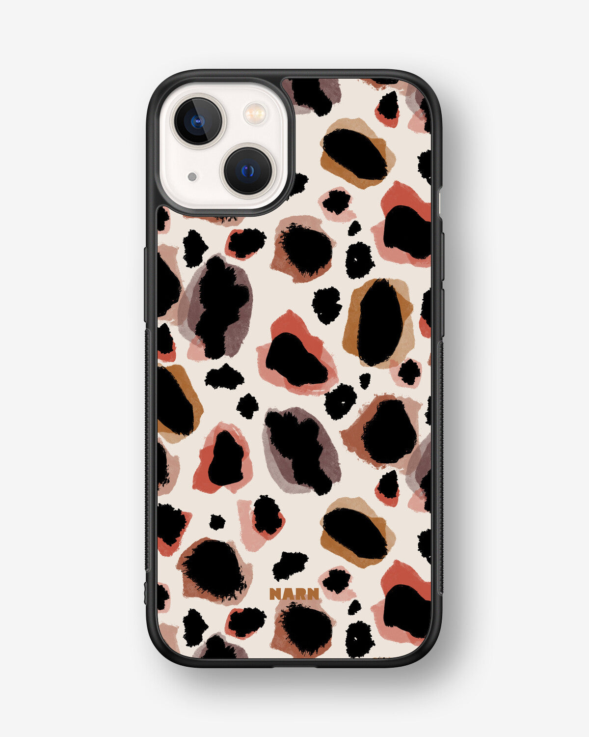 iPhone 13 Mini Hard Case – Artsy Leopard - View 1