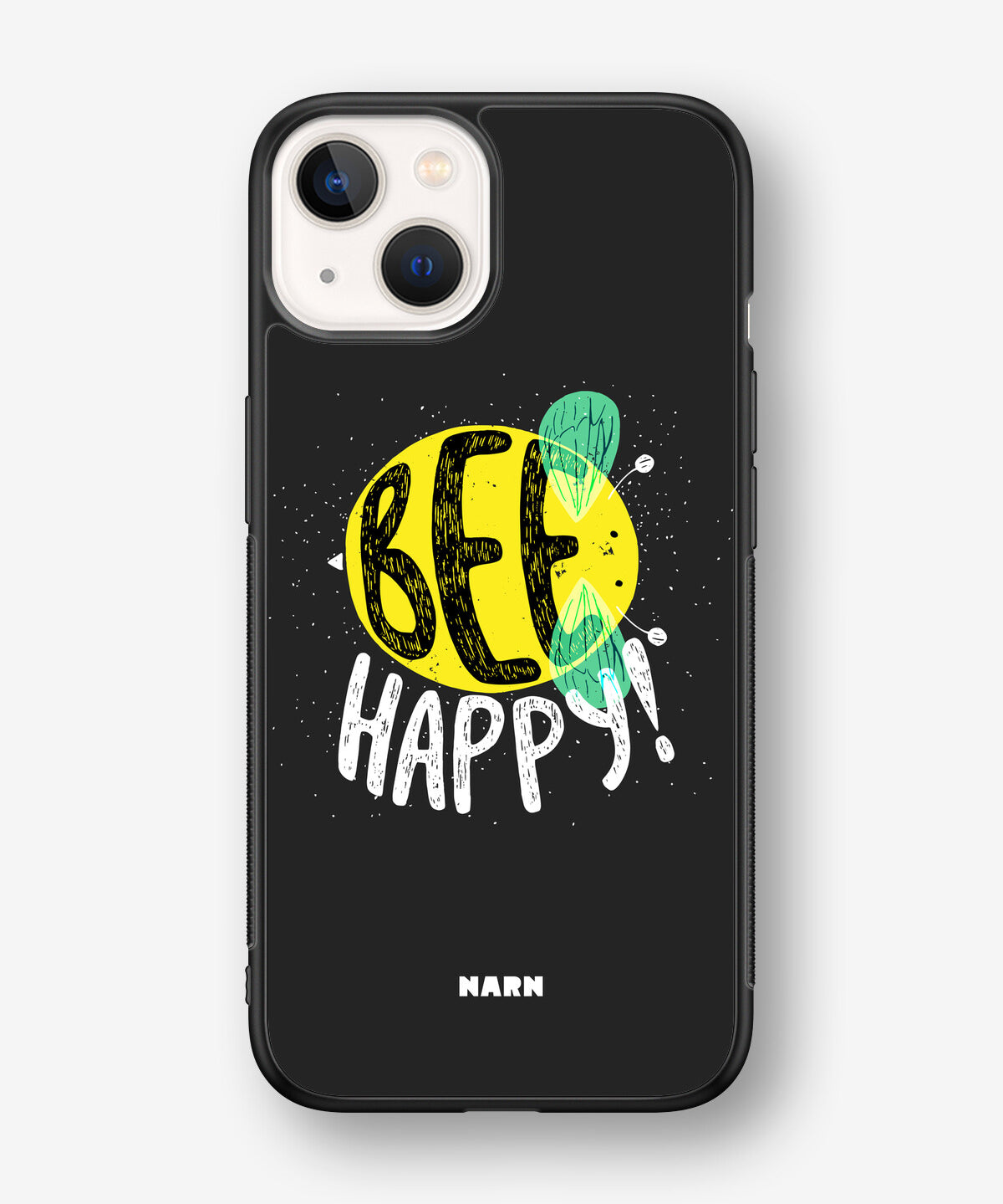 iPhone 13 Mini Hard Case – BEE Happy - View 1