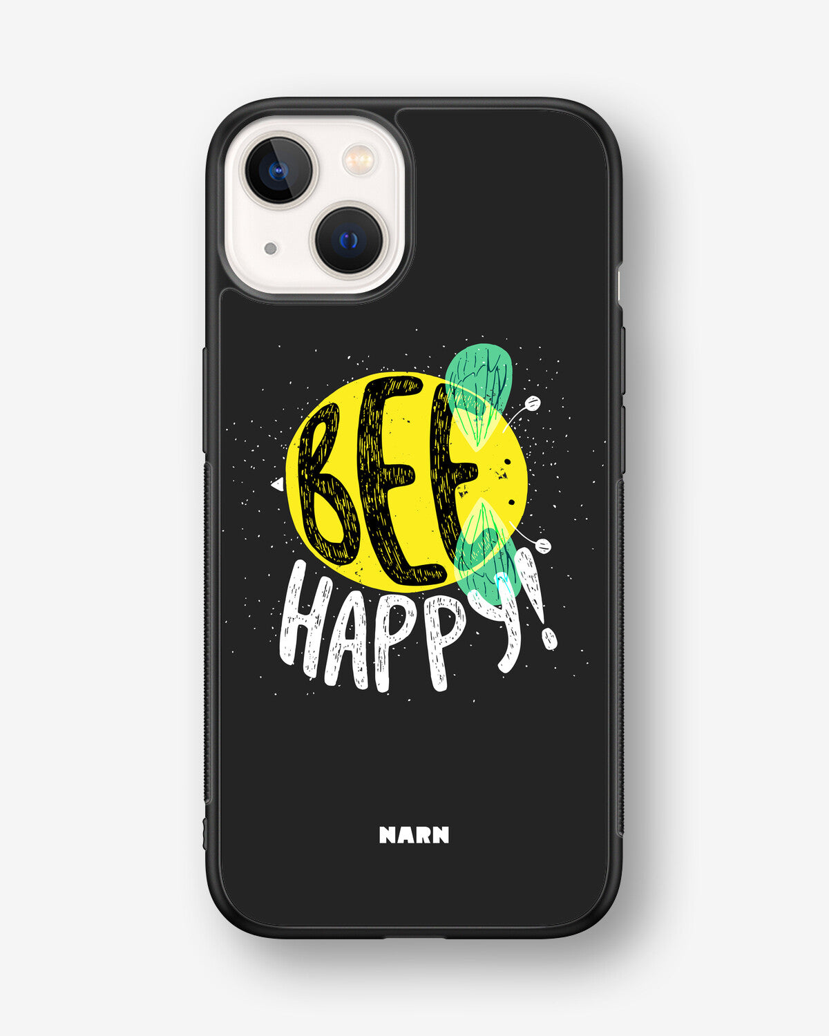iPhone 13 Mini Hard Case – BEE Happy - View 1