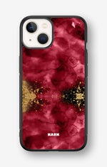 iPhone 13 Mini Hard Case – Burgendy Shimmer - View 1