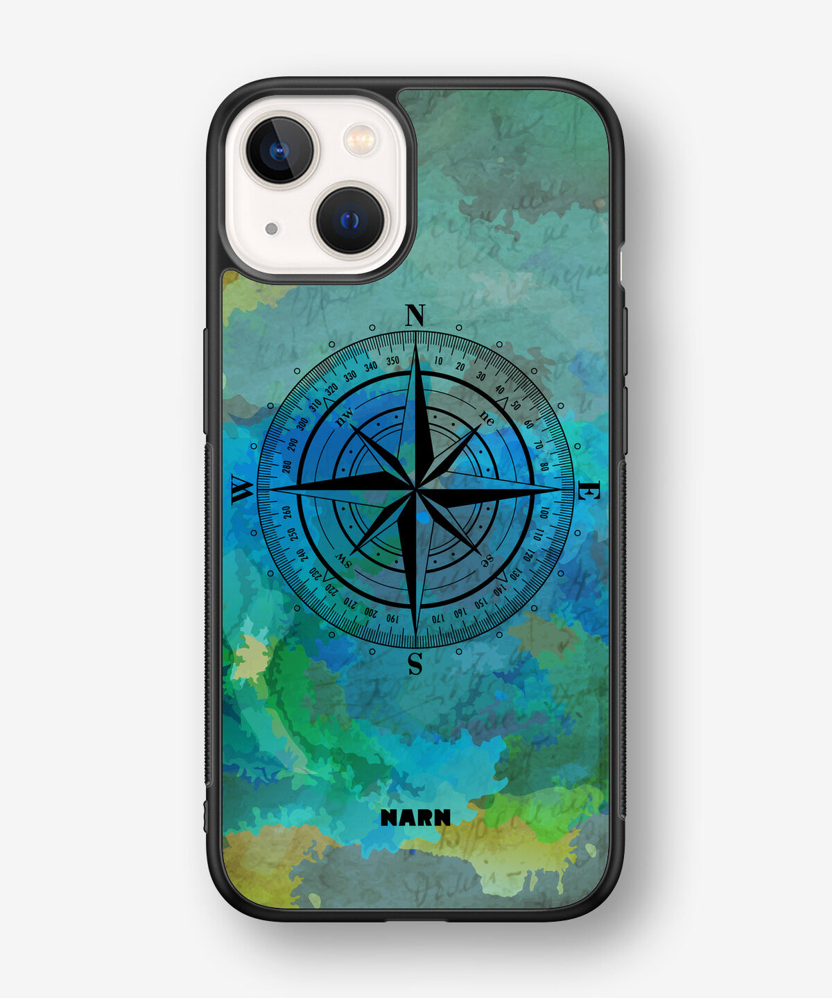 iPhone 13 Mini Hard Case – Compass - View 1