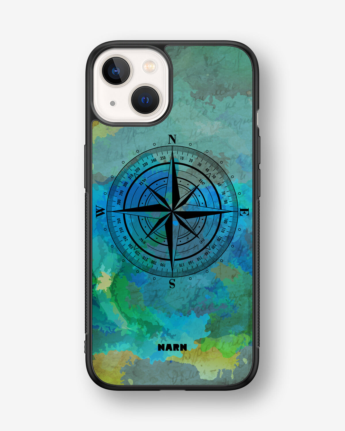iPhone 13 Mini Hard Case – Compass - View 1