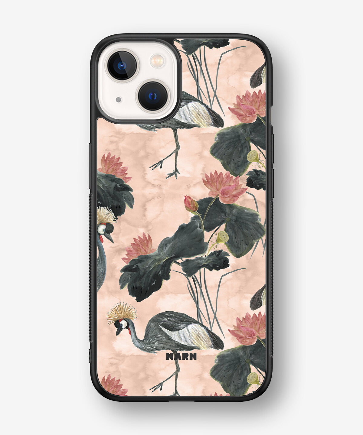 iPhone 13 Mini Hard Case – Crowned Bird - View 1