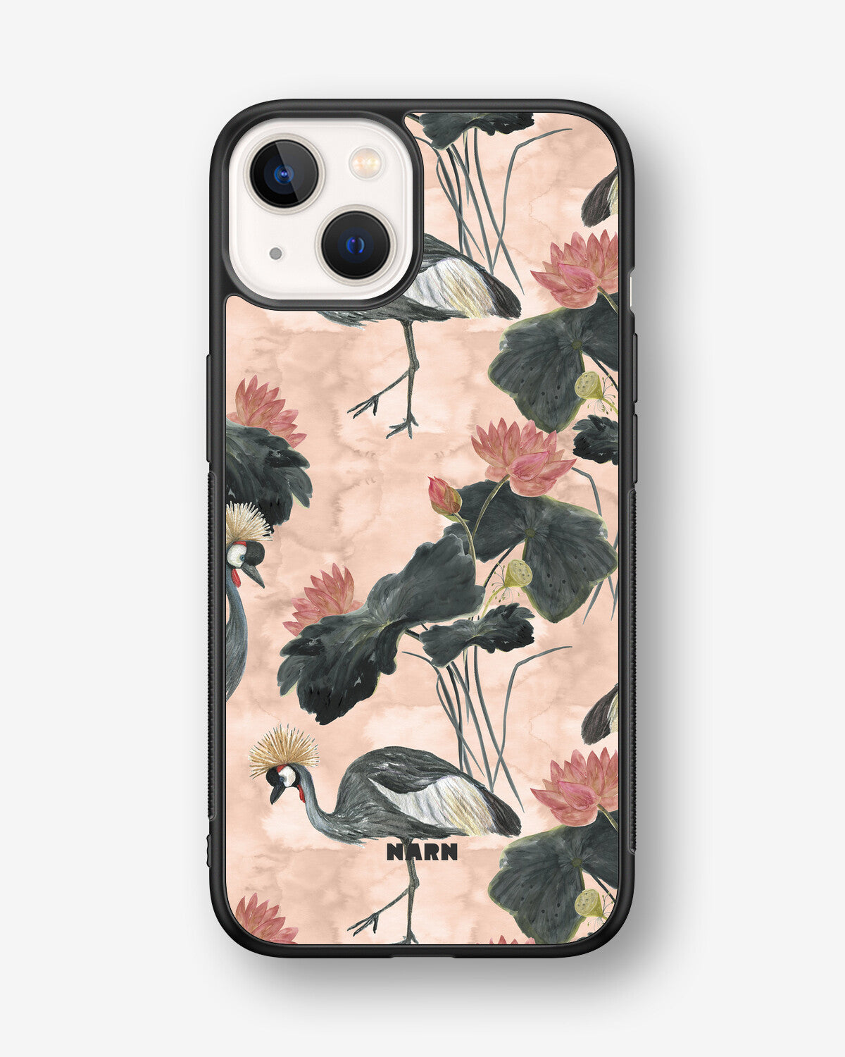 iPhone 13 Mini Hard Case – Crowned Bird - View 1
