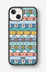 iPhone 13 Mini Hard Case – Cute Pattern - View 1