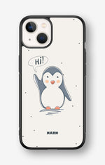 iPhone 13 Mini Hard Case – Cute Penguin - View 1