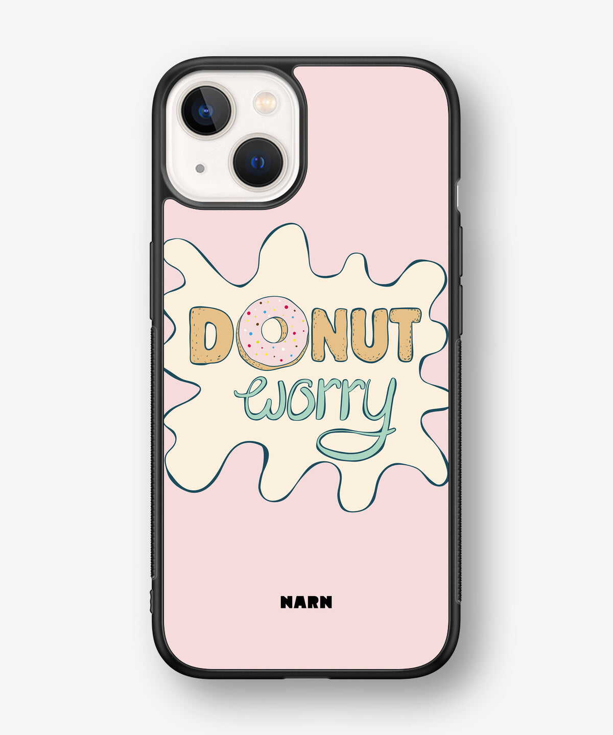 iPhone 13 Mini Hard Case – Donut Worry - View 1