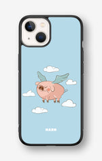 iPhone 13 Mini Hard Case – Dreamy Pig - View 1