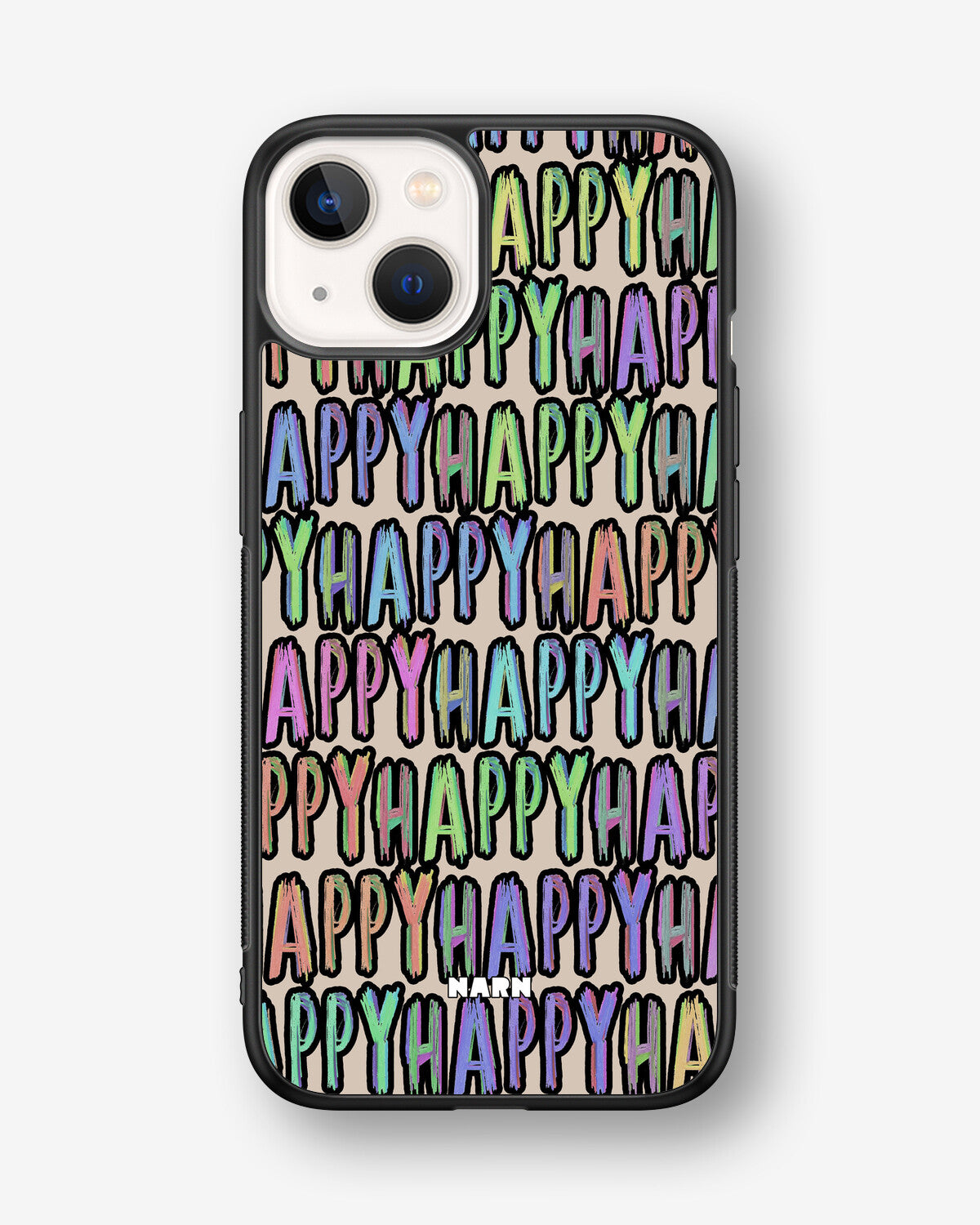iPhone 13 Mini Hard Case – Happy - View 1