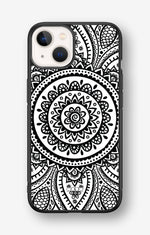 iPhone 13 Mini Hard Case – Henna Mandala - View 1