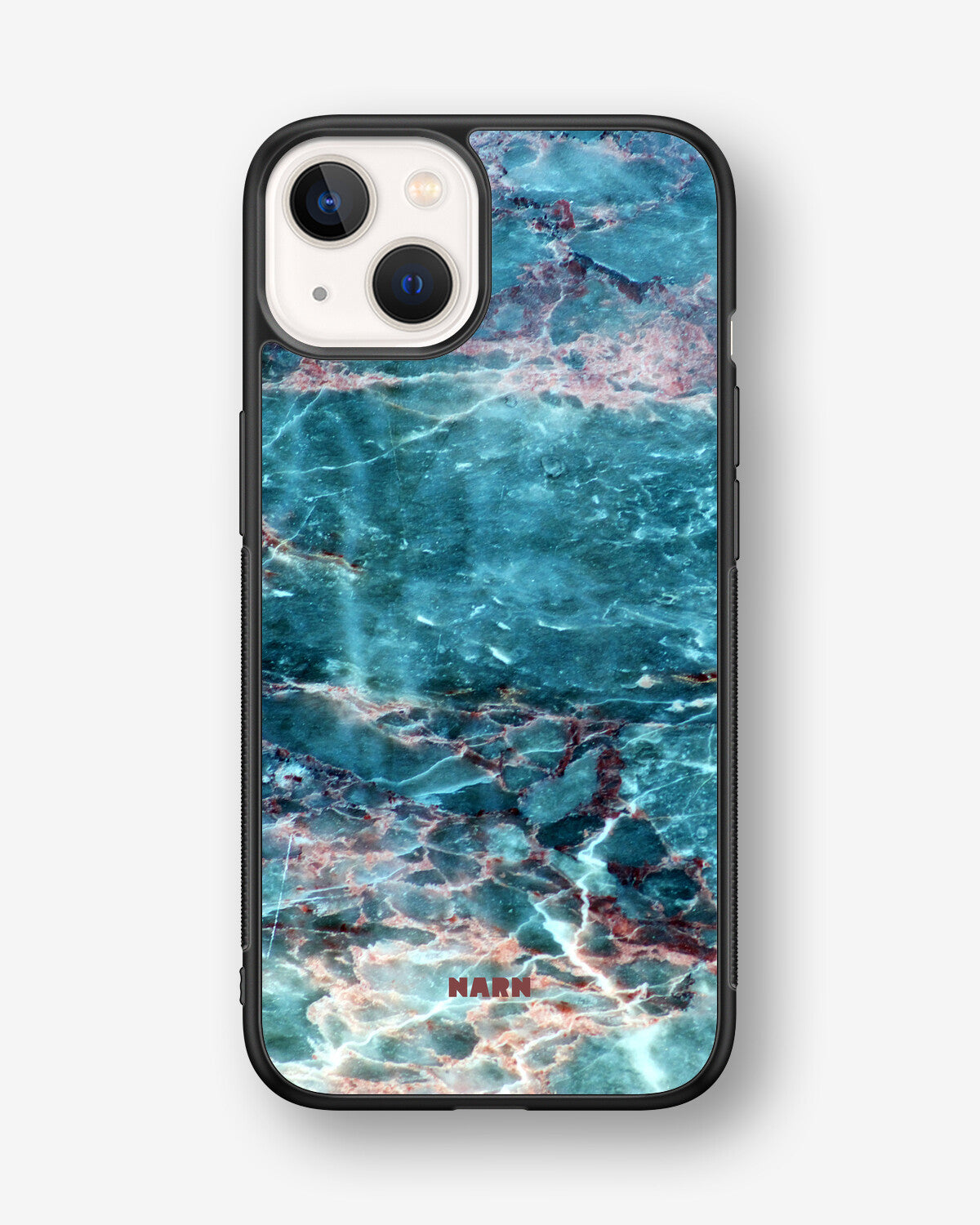 iPhone 13 Mini Hard Case – Icy Marble - View 1