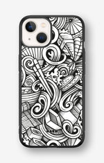 iPhone 13 Mini Hard Case – Japanese Pattern - View 1
