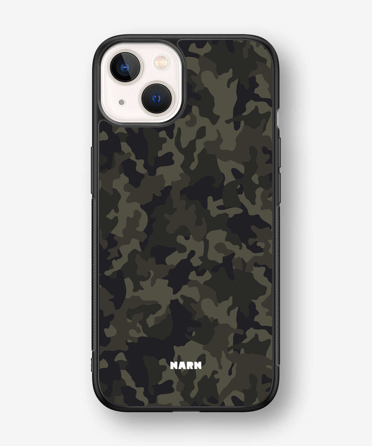 iPhone 13 Mini Hard Case – Jungle Green Camo - View 1