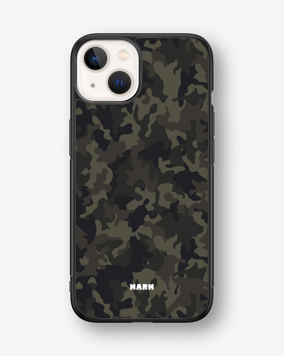 iPhone 13 Mini Hard Case – Jungle Green Camo - View 1