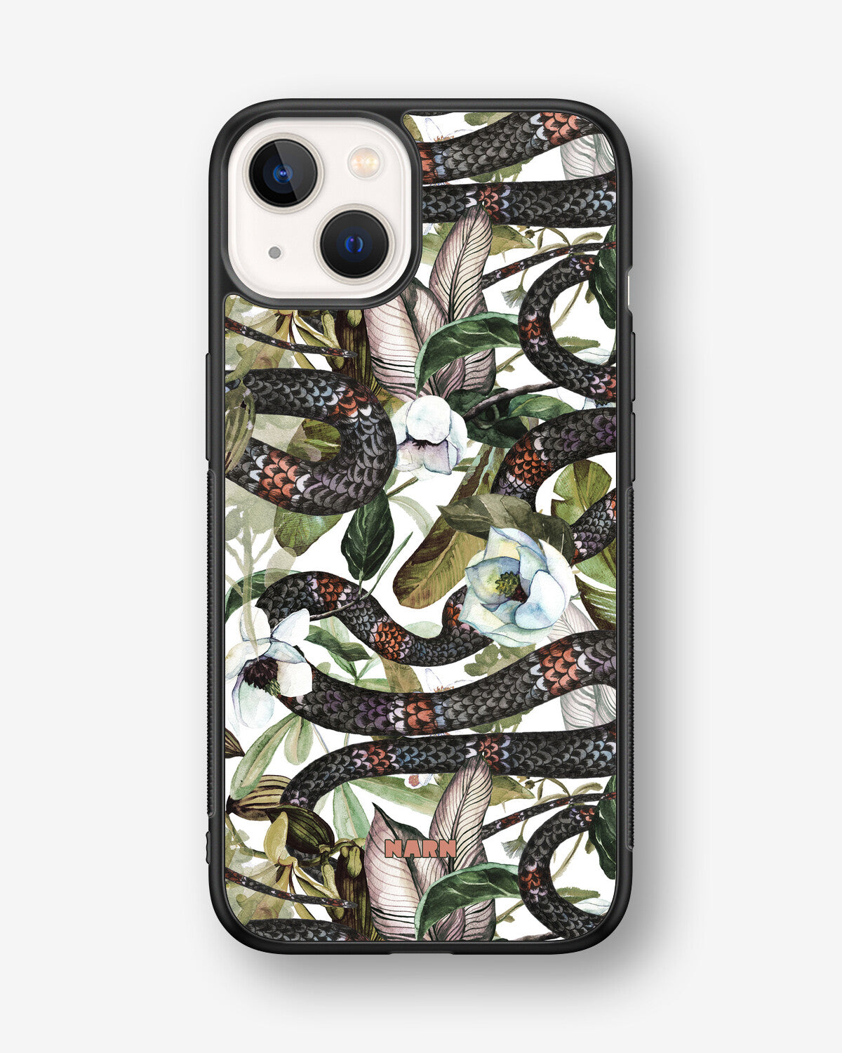 iPhone 13 Mini Hard Case – Jungle Snake - View 1