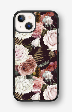iPhone 13 Mini Hard Case – Midnight Roses - View 1