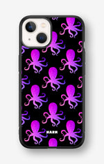 iPhone 13 Mini Hard Case – Octopus Pattern - View 1