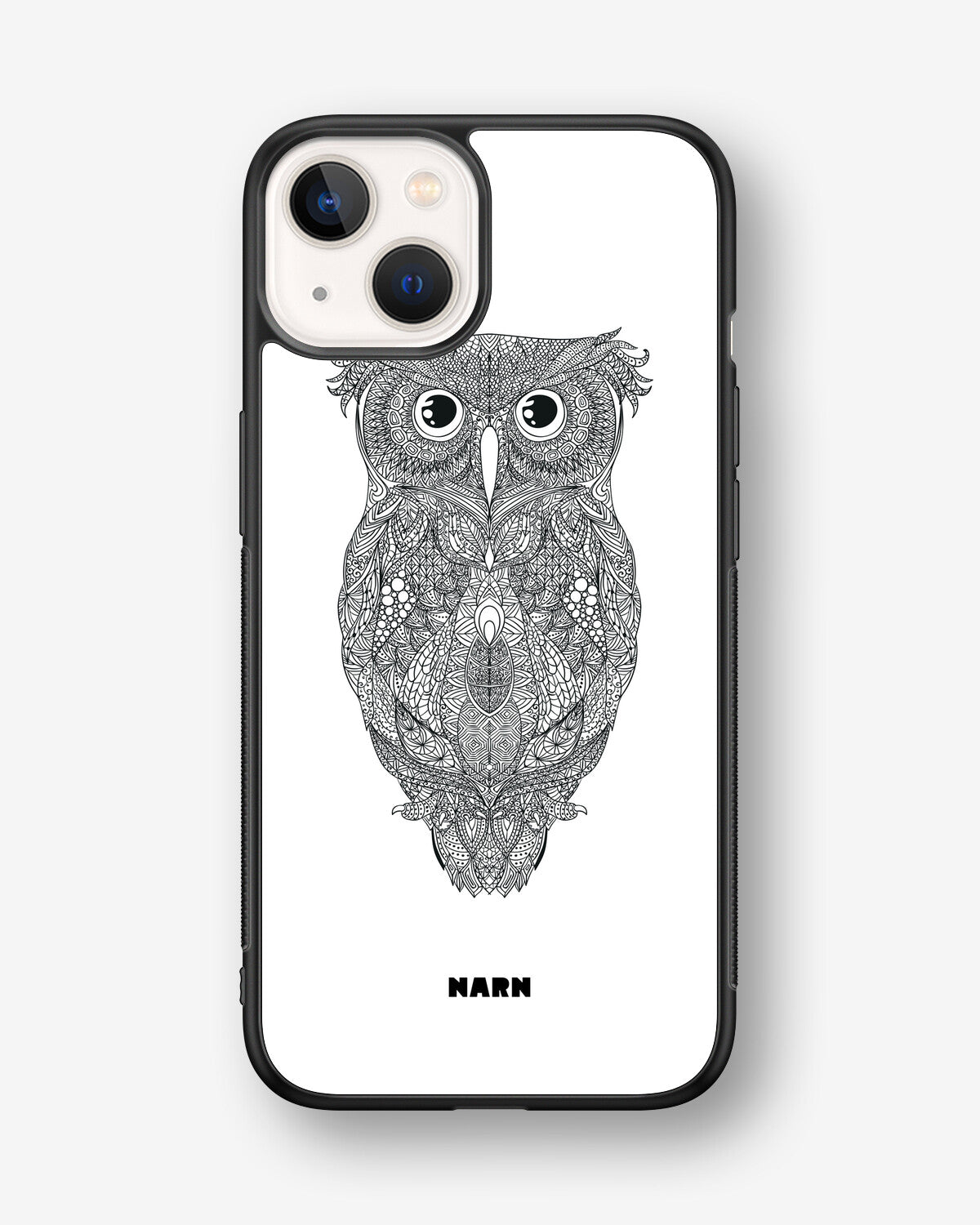 iPhone 13 Mini Hard Case – Owl - View 1