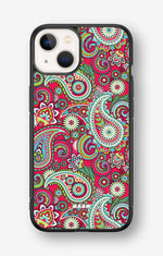 iPhone 13 Mini Hard Case – Paisley Paradise - View 1