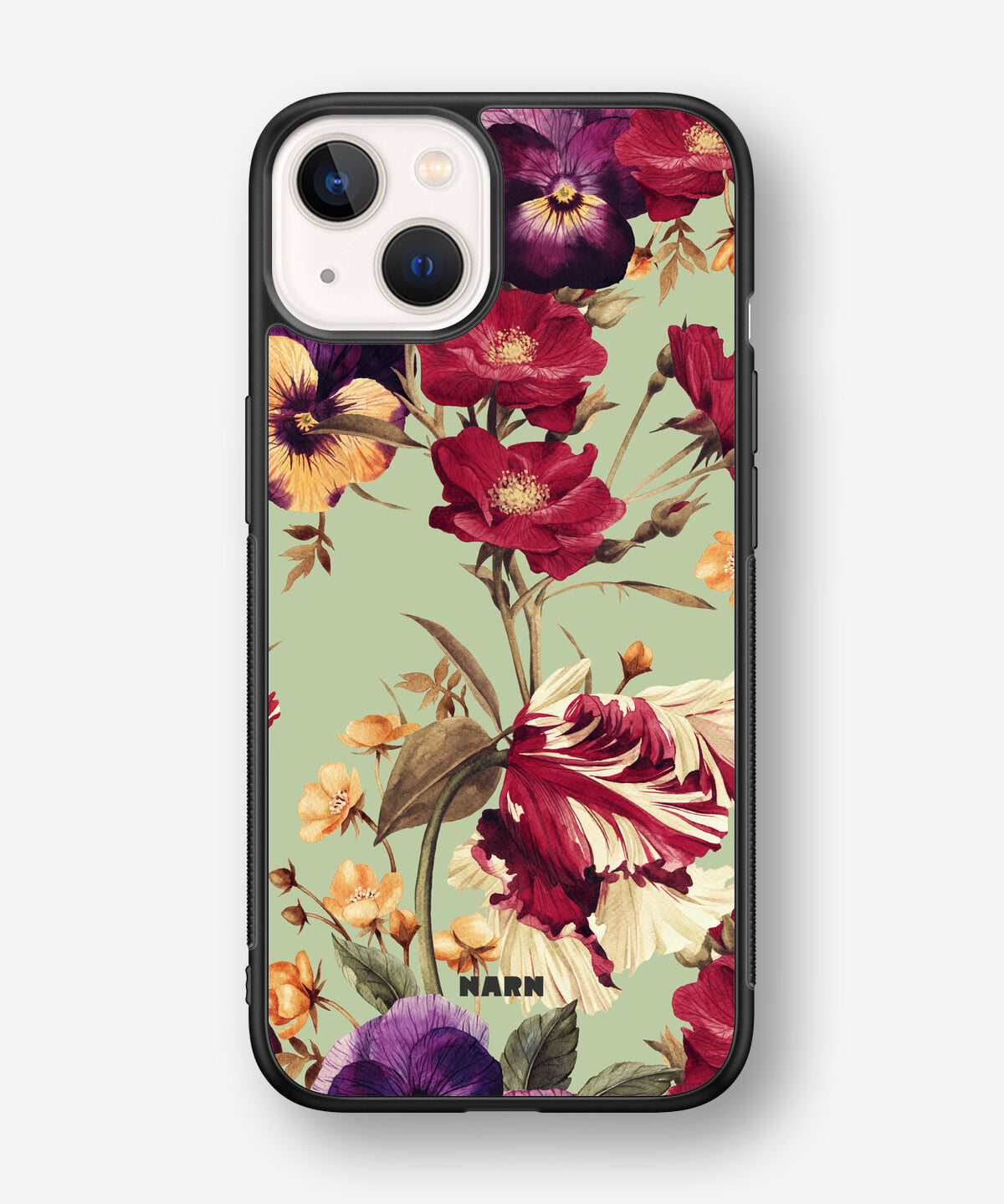 iPhone 13 Mini Hard Case – Pansy Pansy - View 1