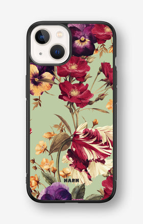 iPhone 13 Mini Hard Case – Pansy Pansy - View 1
