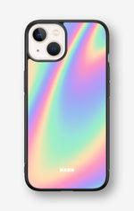 iPhone 13 Mini Hard Case – Rainbow Haze - View 1