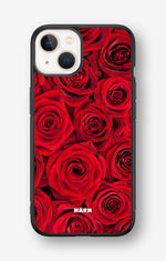 iPhone 13 Mini Hard Case – Red Roses - View 1