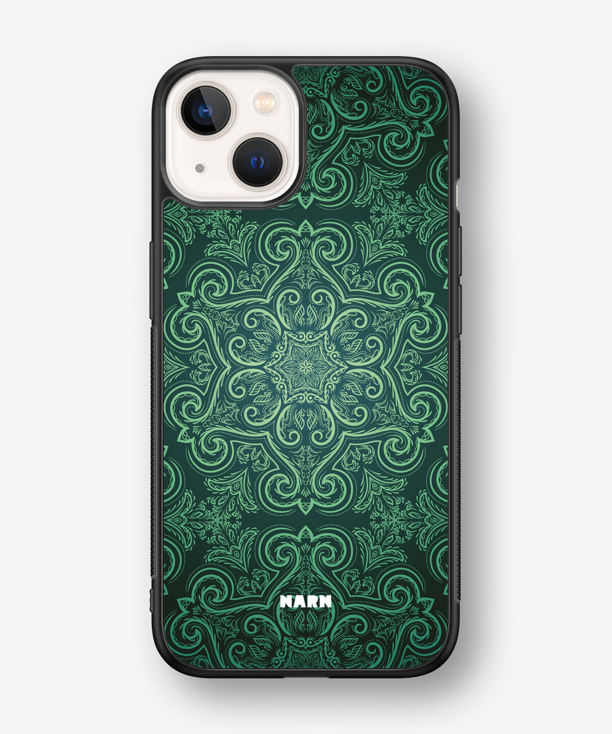 iPhone 13 Mini Hard Case – Retro Forest - View 1