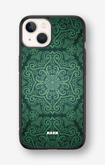 iPhone 13 Mini Hard Case – Retro Forest - View 1