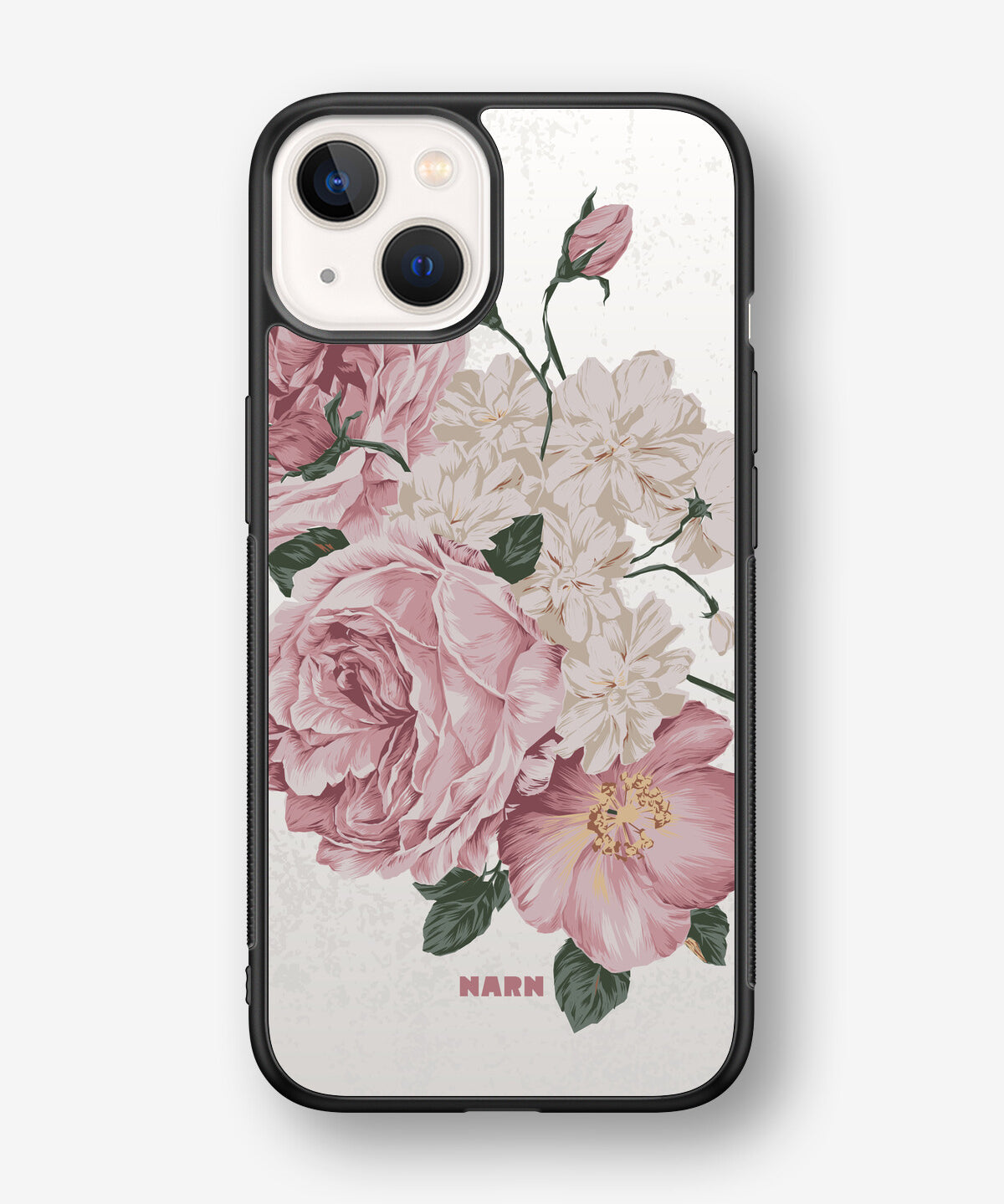 iPhone 13 Mini Hard Case – Roses - View 1