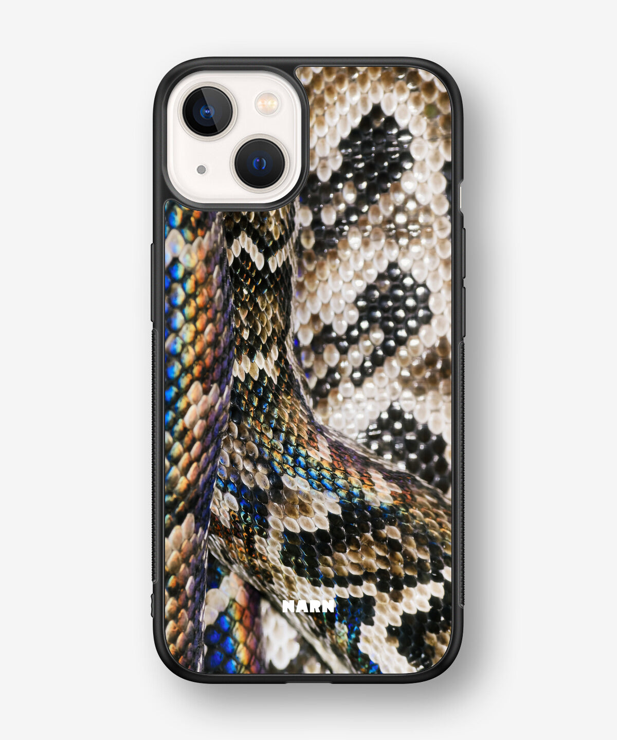 iPhone 13 Mini Hard Case – Shining Snakeskin - View 1