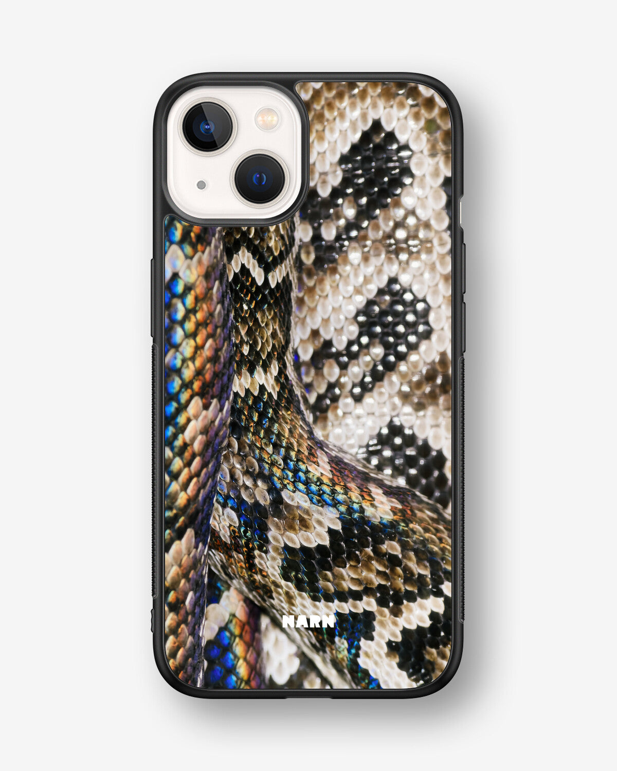iPhone 13 Mini Hard Case – Shining Snakeskin - View 1