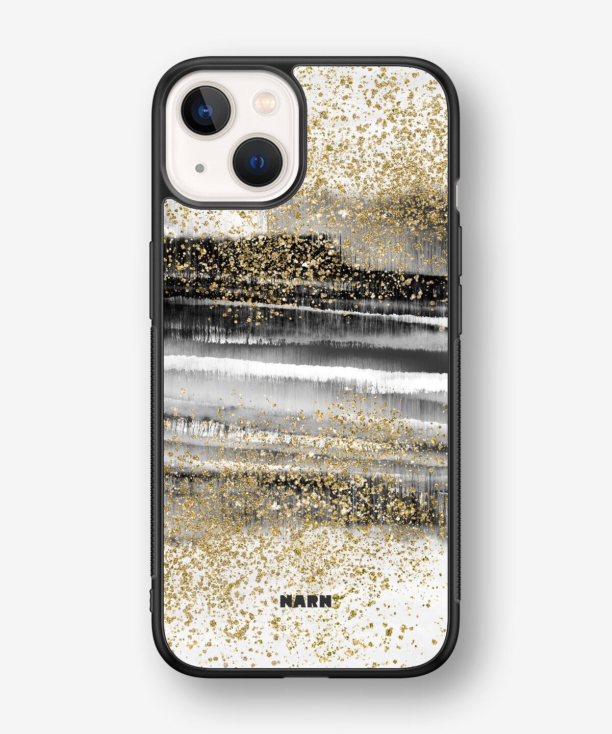 iPhone 13 Mini Hard Case – Sparkly Tie Dye - View 1