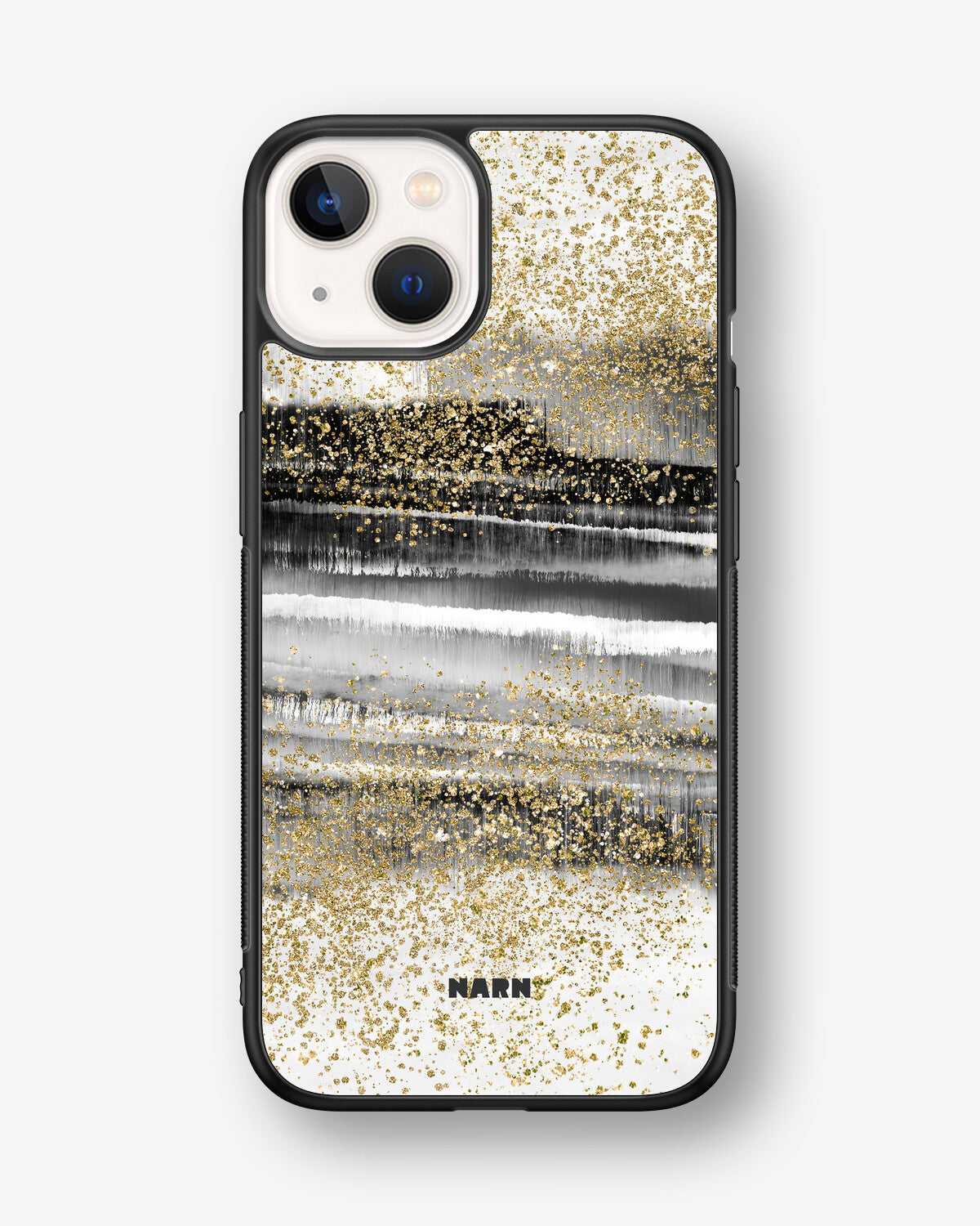 iPhone 13 Mini Hard Case – Sparkly Tie Dye - View 1