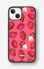 iPhone 13 Mini Hard Case – Strawberry Chocolate - View 1
