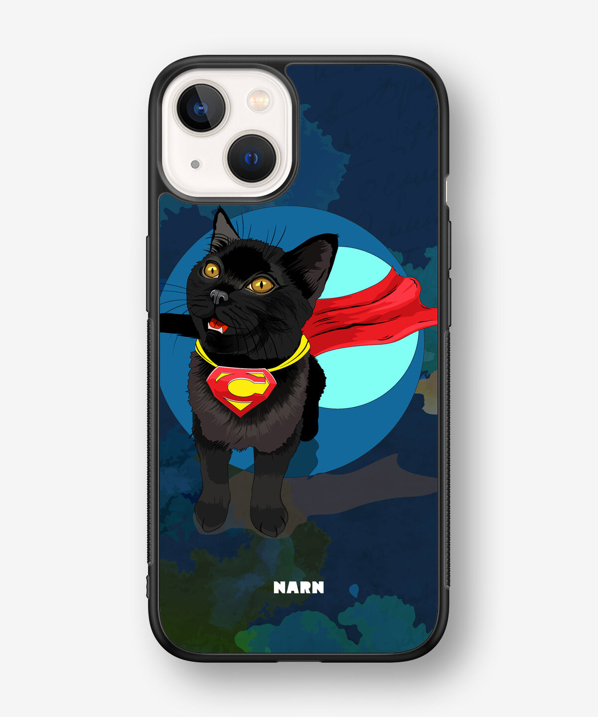 iPhone 13 Mini Hard Case – Super Cat - View 1