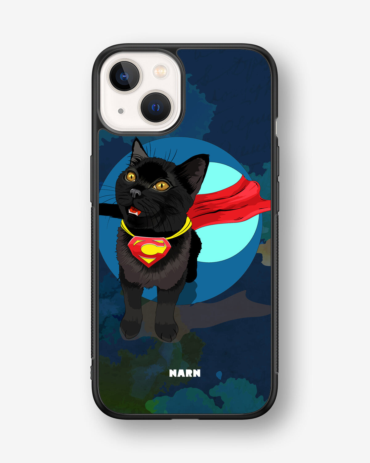 iPhone 13 Mini Hard Case – Super Cat - View 1