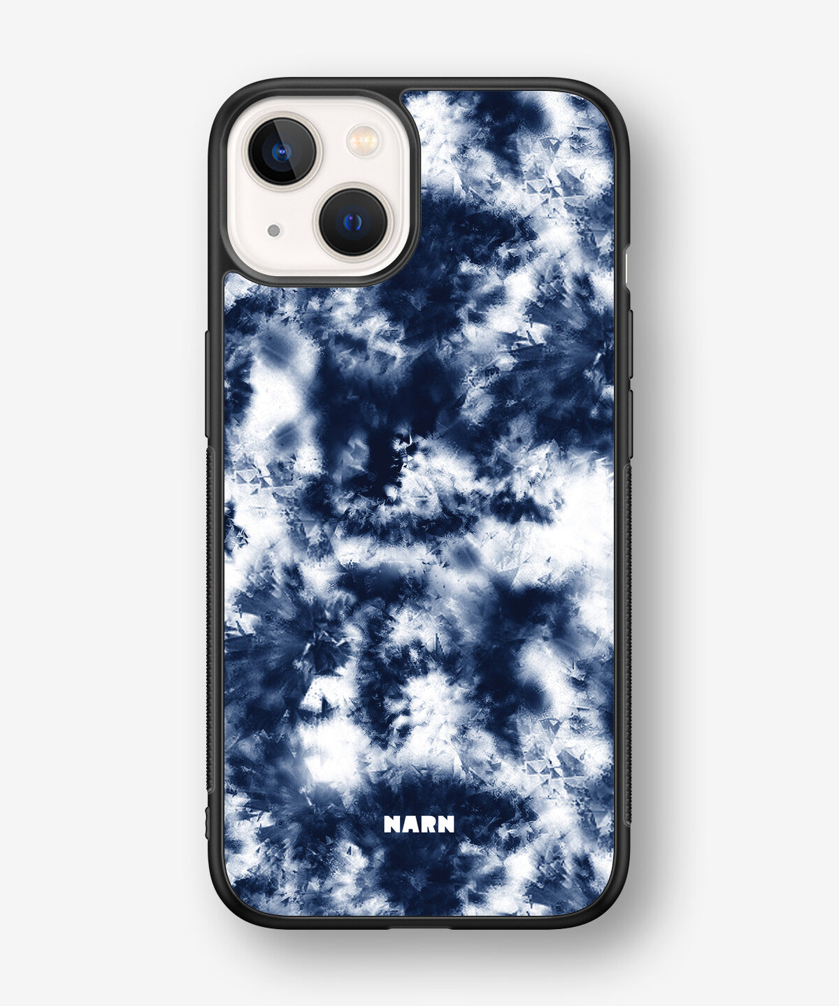 iPhone 13 Mini Hard Case – Tie Dye Blue - View 1