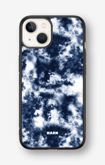 iPhone 13 Mini Hard Case – Tie Dye Blue - View 1