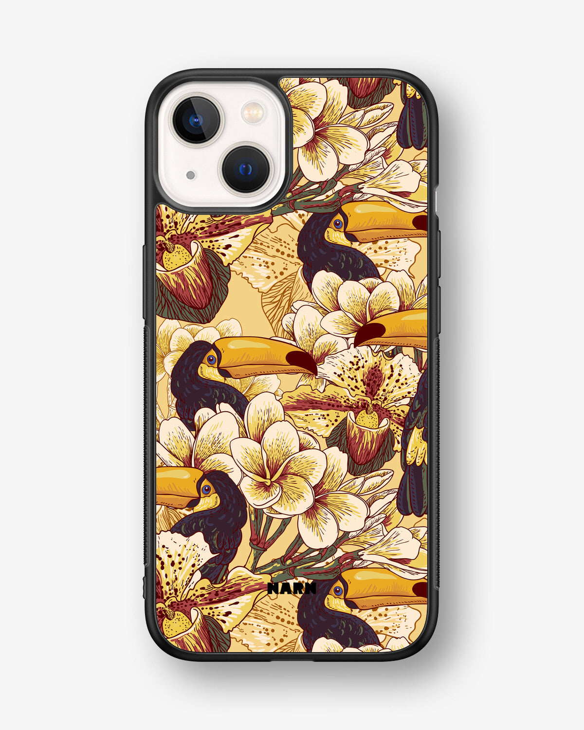 iPhone 13 Mini Hard Case – Toucans - View 1