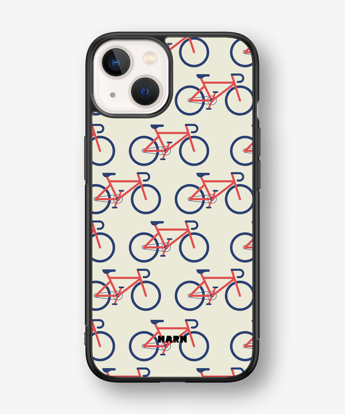 iPhone 13 Mini Hard Case – Vintage Bicycle - View 1