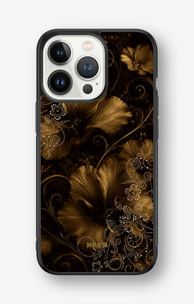 iPhone 13 Pro Hard Case – Bloom Noir - View 1