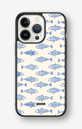 iPhone 13 Pro Hard Case – Blue Catch - View 1