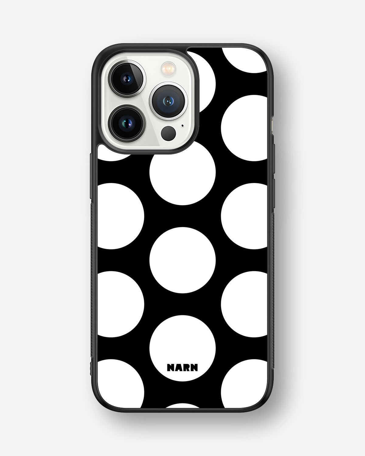 iPhone 13 Pro Hard Case – Bold Dots - View 1