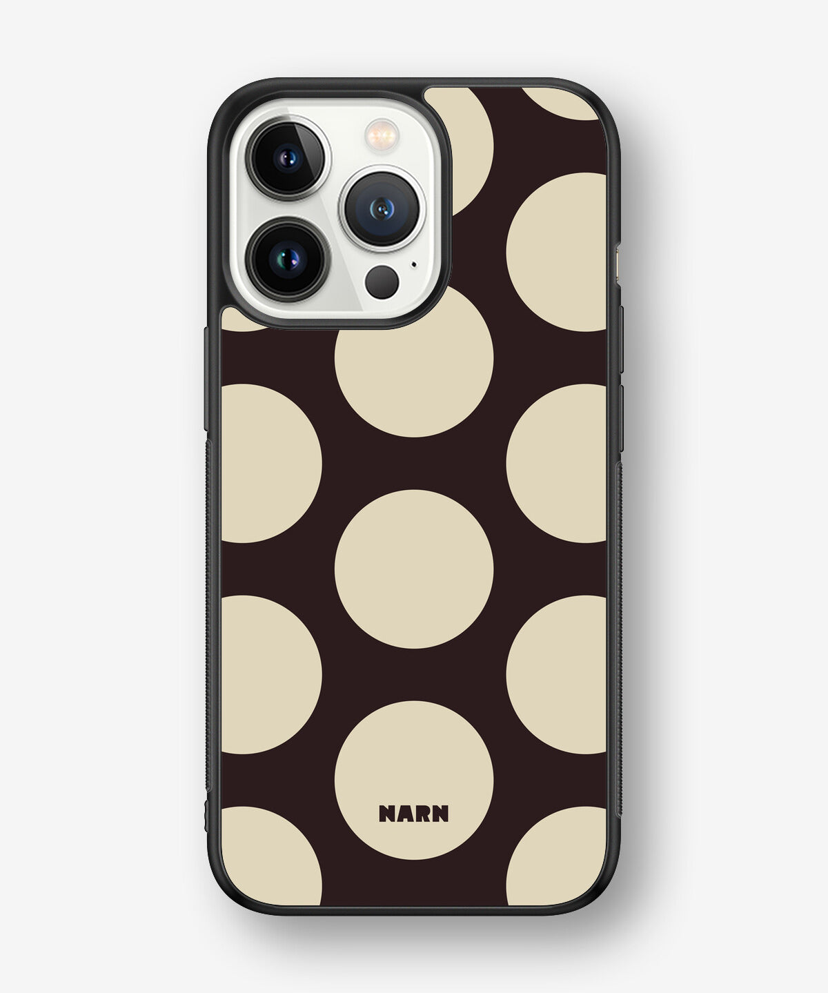 iPhone 13 Pro Hard Case – Bold Dots - View 1