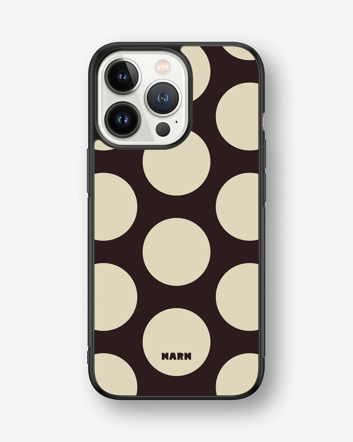 iPhone 13 Pro Hard Case – Bold Dots - View 1