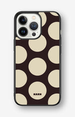 iPhone 13 Pro Hard Case – Bold Dots - View 1