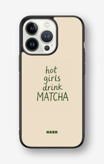 iPhone 13 Pro Hard Case – Drink Matcha - View 1