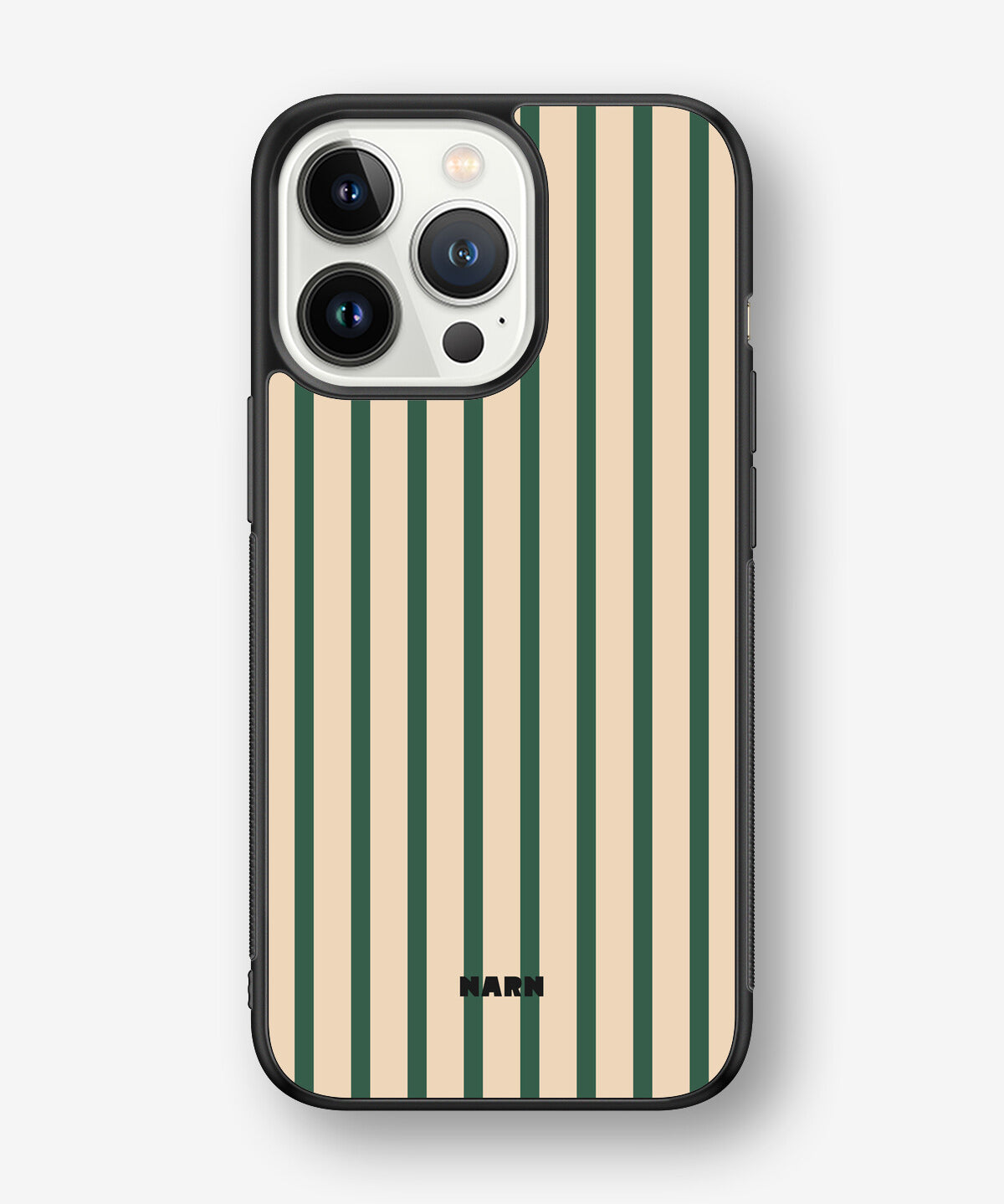 iPhone 13 Pro Hard Case – Evergreen Stripe - View 1